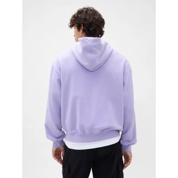  Férfi pulóver GAP LOGO PULLOVER HOODIE 821291-00 ORCHIDEA 