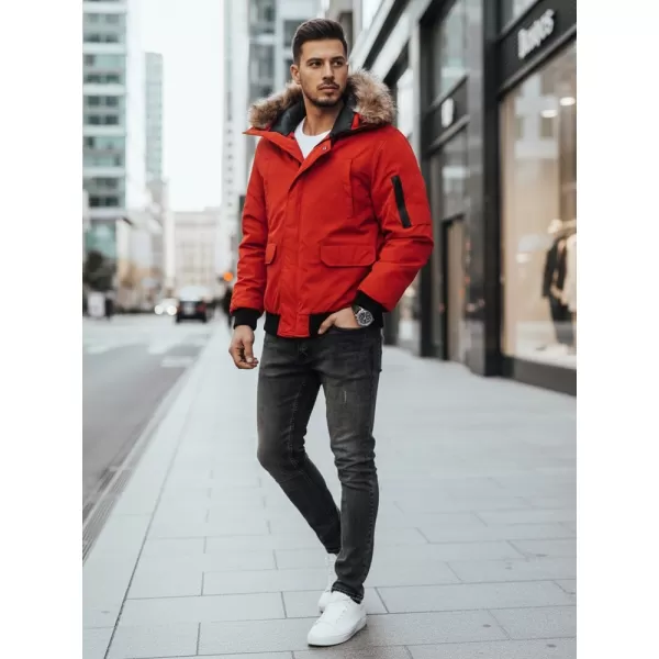  Férfi dzseki DSTREET TX2875 PIROS 
