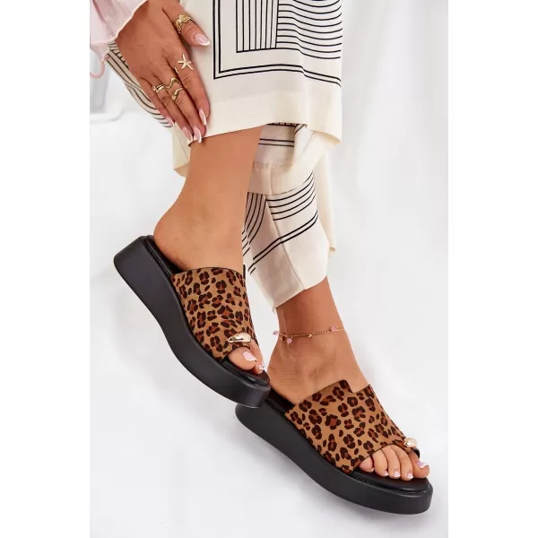  Női szandál BOTO SAQESSE 36267 LEOPÁRD 