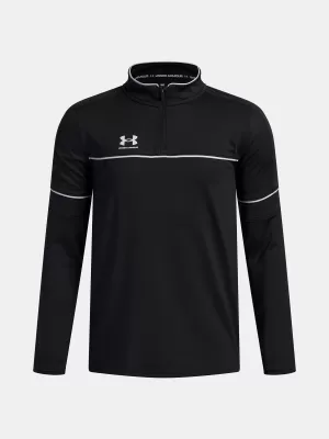 Fiú pulóver UNDER ARMOUR B CHALLENGER TRAINING QZ 6004080-001 FEKETE