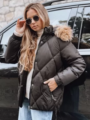 Női kabát DSTREET TY5232 FEKETE