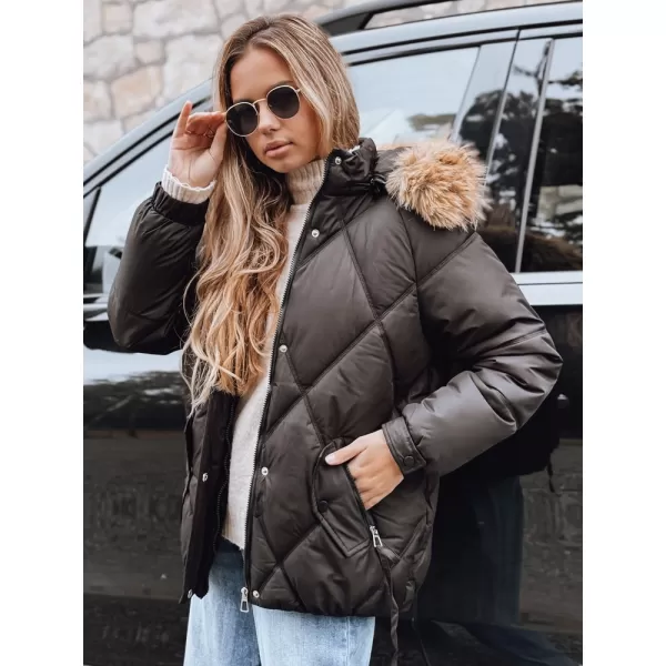  Női kabát DSTREET TY5232 FEKETE 