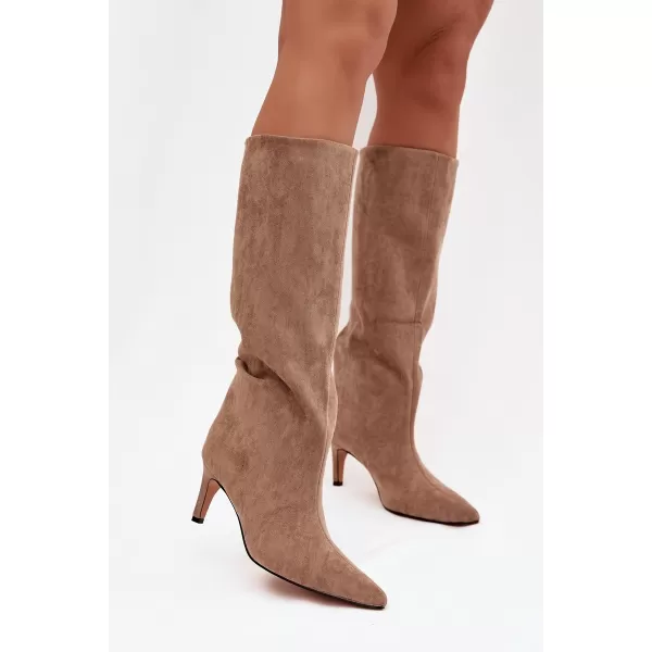  Női csizma BOTO JEHLU 40518 BROWN BARNA 