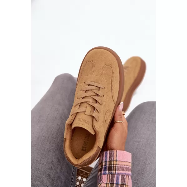  Női tornacipő BIG STAR SS274762 BARNA/BEGE Big Star Shoes 