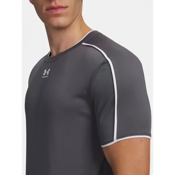  Férfi póló UNDER ARMOUR M CHALLENGER TRAIN SS 6009875-025 SZÜRKE 