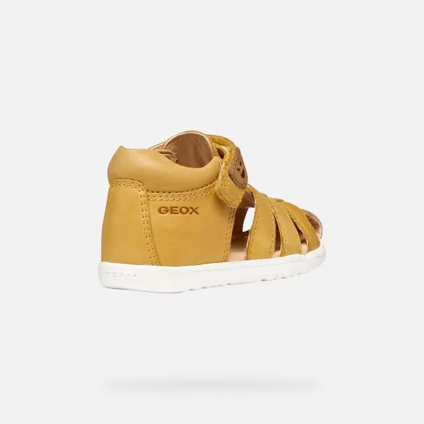  Fiúk első lépései GEOX SANDAL MACCHIA B254VA000CLC2003 BOROSTYÁN 
