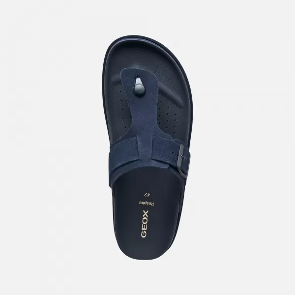  Férfi papucs GEOX PARNAIBA G014437 SÖTÉTKÉK 