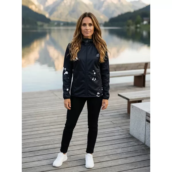  Női prémium softshell kabát ALTISPORT VOJ/ALW077JACK01 FEKETE 