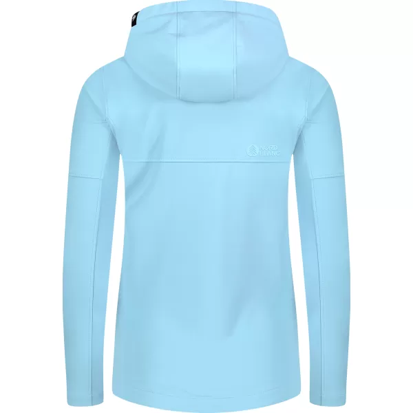  Női softshell kabát NORDBLANC SHOAL NBSSL8341 VILÁGOSKÉK 