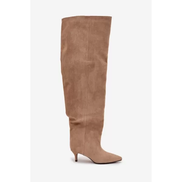  Női csizma BOTO YSOLIENNE 39874 KHAKI 