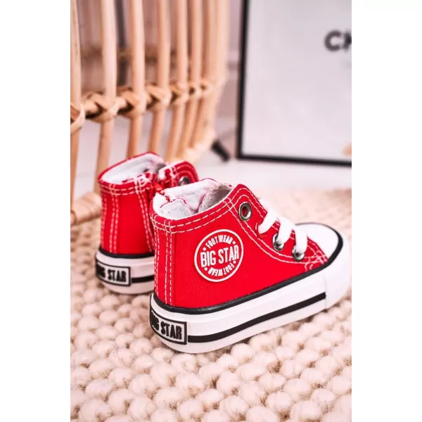  Gyermek tornacipő BIG STAR HH374190 RED Big Star Shoes 