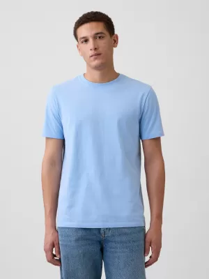 Férfi póló GAP LOGO CREW TEE 842063-72 SZÉL KÉK