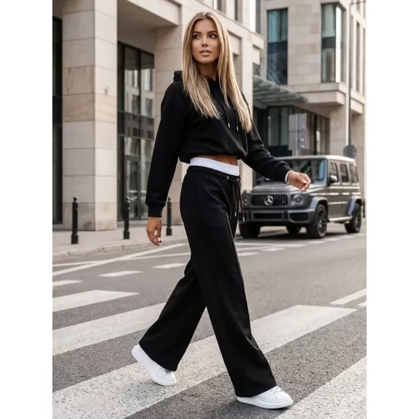  Női szett DSTREET AY0952 FEKETE 