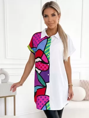 Női ing ALTISPORT HALIMA FEHÉR