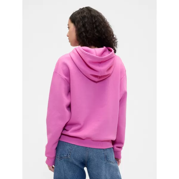  Női pulóver GAP LOGO PULLOVER HOODIE 463506-87 BIMBÓZÓ ORGONA 