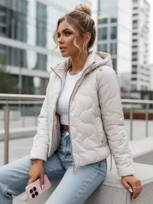 Női kabát DSTREET TY3582 FEHÉR