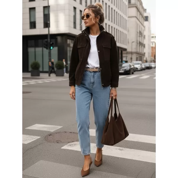  Női kabát DSTREET TY5577 BARNA 