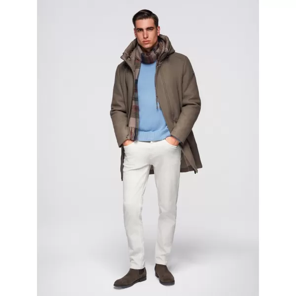  Férfi kabát OMBRE OM-COWC-0132 KHAKI 