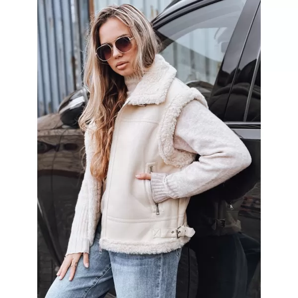  Női mellény DSTREET TY5238 BÉZS 
