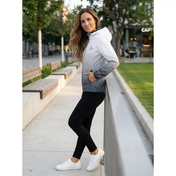  Női prémium softshell kabát ALTISPORT VOJ/ALW126JACK01 FEKETE-FEHÉR 