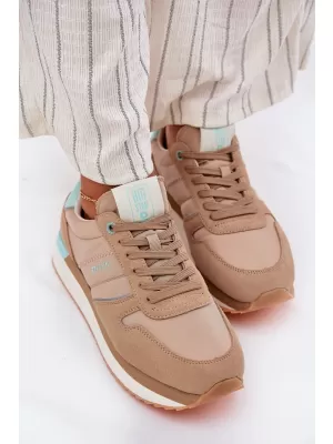 Női tornacipő BIG STAR RR274A048 BEIGE Big Star Shoes