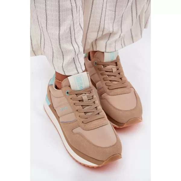  Női tornacipő BIG STAR RR274A048 BEIGE Big Star Shoes 