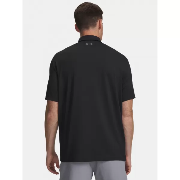  Férfi póló UNDER ARMOUR MATCHPLAY POLO 6009799-001 FEKETE 