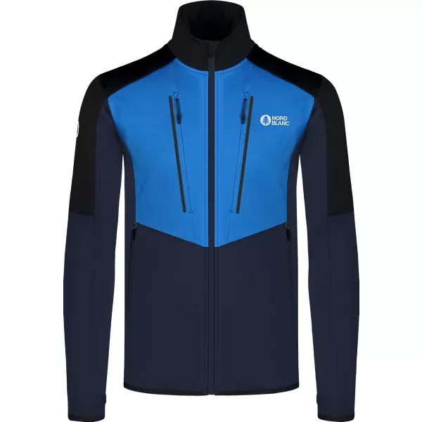  Férfi powerfleece pulóver NORDBLANC GROAN NBWFM8282 KÉK 