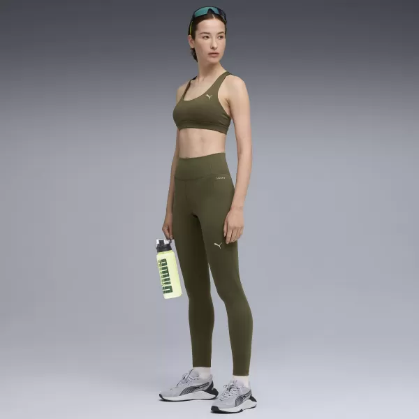  Női leggings PUMA W CLOUDSPUN TIGHT - HW FL 527452-70 SÖTÉT OLAJBOGYÓ 