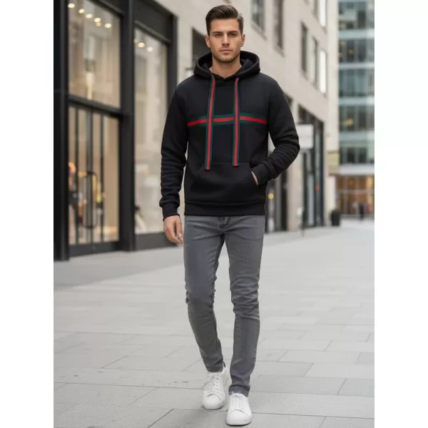 Férfi pulóver DSTREET BX5939 FEKETE 