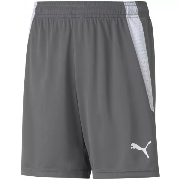  Gyermek rövidnadrág PUMA TEAMLIGA SHORTS JR 704931-13 SMOKED PEARL/ FÜSTÖLT GYÖNGY/PUMA FEHÉR 