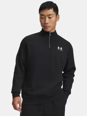 Férfi pulóver UNDER ARMOUR ICON FLEECE 1/4 ZIP 6012710-001 FEKETE