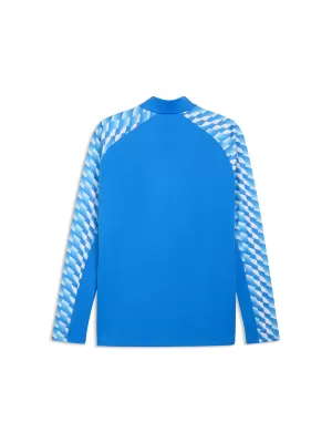 Férfi pulóver PUMA TEAMLIGA26 TRG 1/4 ZIP TOP 659724_02 ELECTRO ROYAL/ ELEKTRO ROYAL/PUMA FEHÉR