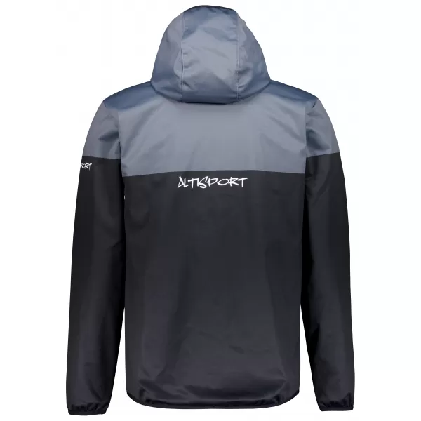  Férfi prémium softshell kabát ALTISPORT VOJ/ALM051JACK01 SZÜRKÉSFEKETE 
