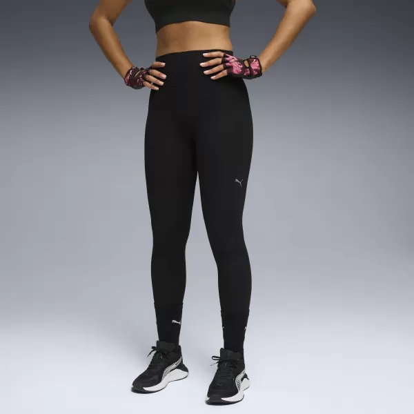  Női leggings PUMA W SHAPELUXE TIGHT 527463_01 PUMA FEKETE 