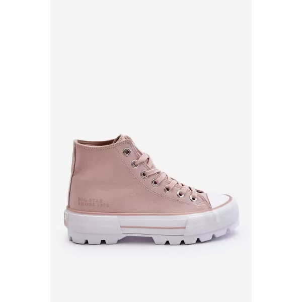  Női tornacipő BIG STAR LL274157 NUDE Big Star Shoes 