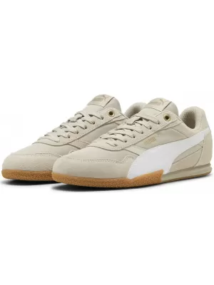 Női cipők PUMA BELLA DONNA NYLON 403554-05 DESERT DUST/ SIVATAGI POR/PUMA FEHÉR/ARANY