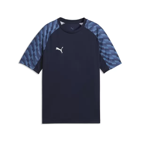  Gyermek póló PUMA TEAMLIGA26 JERSEY JR 659723_06 PUMA SÖTÉTKÉK/PUMA FEHÉR 
