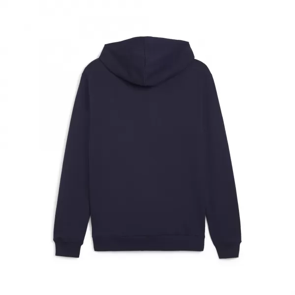  Gyermek pulóver PUMA TEAMGOAL CASUALS HOODED JKT 658596_06 PUMA SÖTÉTKÉK/PUMA FEHÉR 