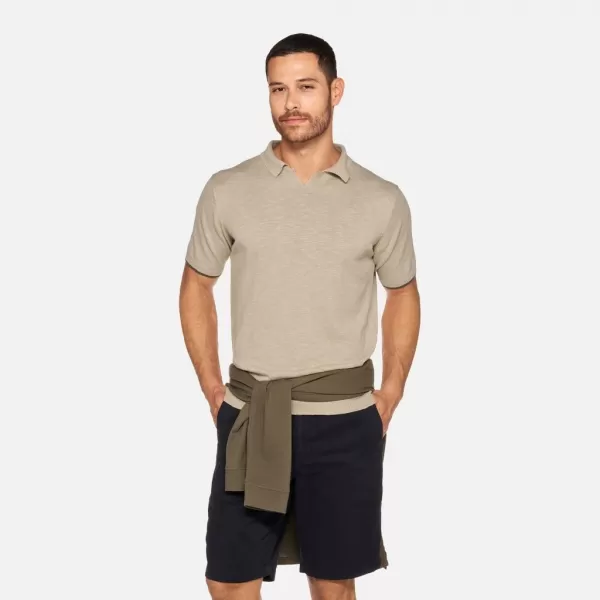  Férfi póló GEOX KNIT G012318 BÉZS 