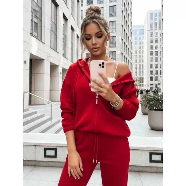  Női szett DSTREET AY0742 PIROS 