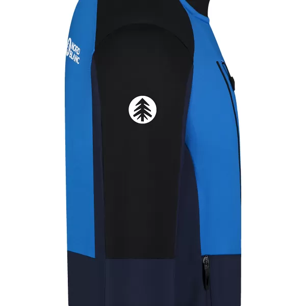  Férfi powerfleece pulóver NORDBLANC GROAN NBWFM8282 KÉK 