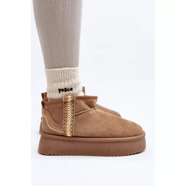  Női hóemberek BOTO UDRA 29607 KHAKI 