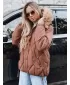 Női kabát DSTREET TY5231 BARNA