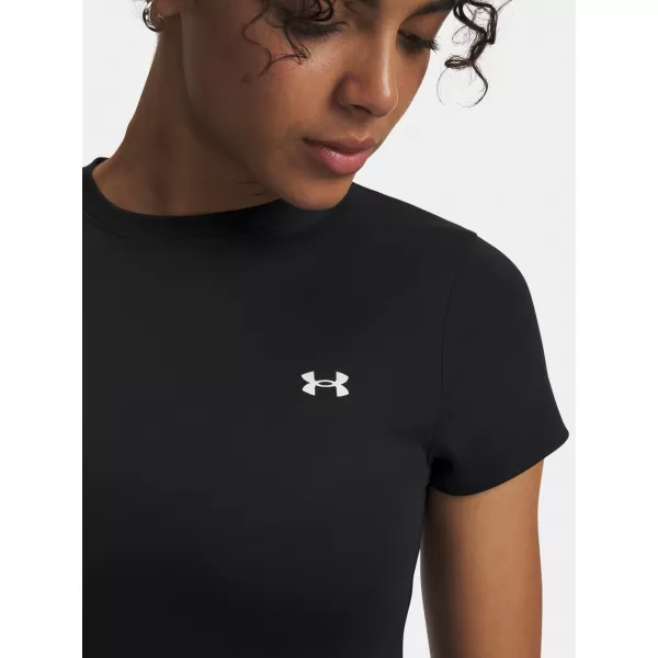  Női póló UNDER ARMOUR MOTION FITTED SS EMEA 6012291-001 FEKETE 