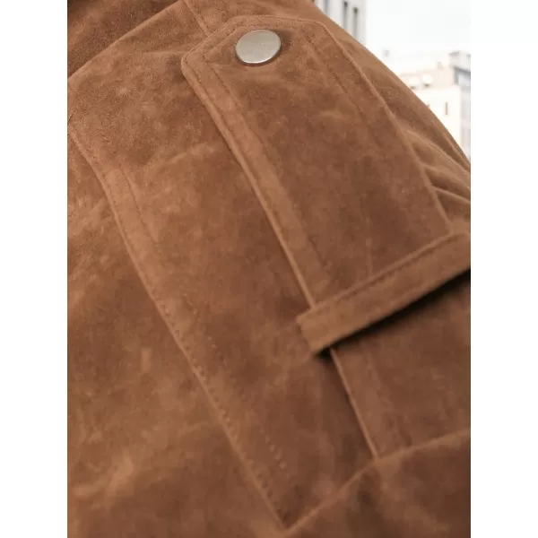  Női kabát DSTREET TY5644 BARNA 