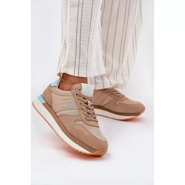  Női tornacipő BIG STAR RR274A048 BEIGE Big Star Shoes 