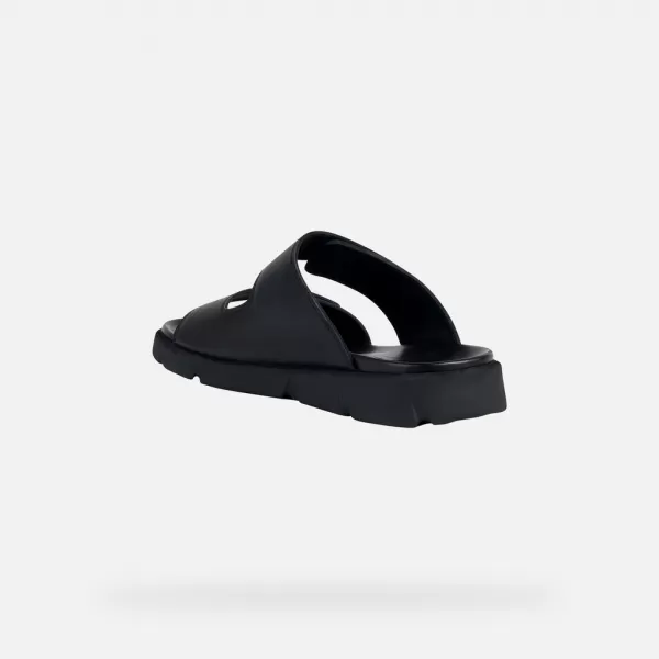  Férfi papucs GEOX XAND 2S G002593 FEKETE 