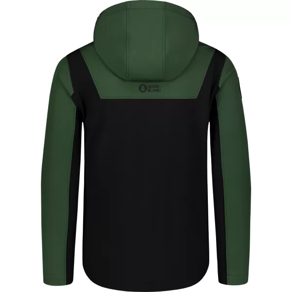  Férfi softshell kabát NORDBLANC GLEN NBSSM8339 ZÖLD 