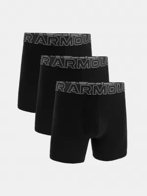 Férfi rövidnadrág UNDER ARMOUR M PERF COTTON 6IN 1383889-001 FEKETE
